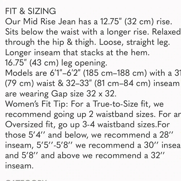 Like new viral Gap “90’s loose” jeans size 30. Worn twice. Button fly. Unisex - Picture 7 of 12